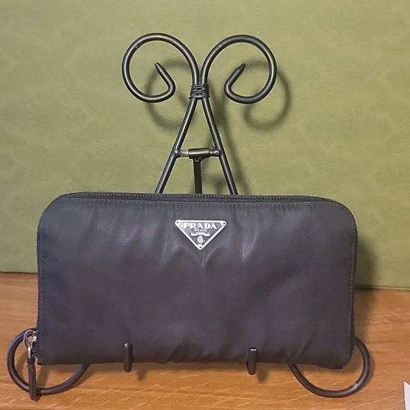 Prada Nylon Zip Around Wallet - Picture 2 of 6